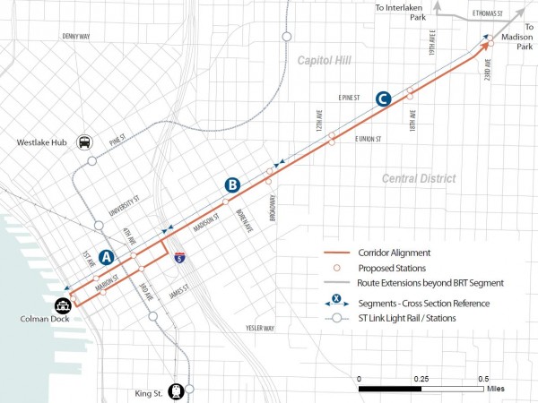 Madison Corridor Map