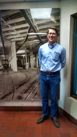 Karl Otterstrom at Spokane Transit HQ