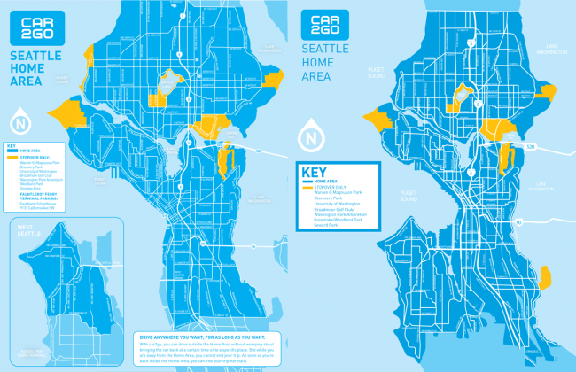 Old coverage area (left) vs New coverage area (right)