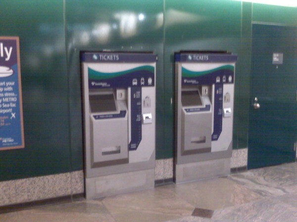 Ticket Vending Machines also dispense ORCA cards.