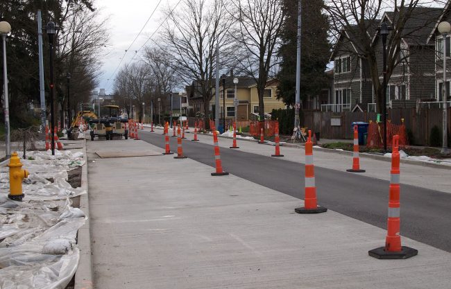 23rd Avenue under Construction
