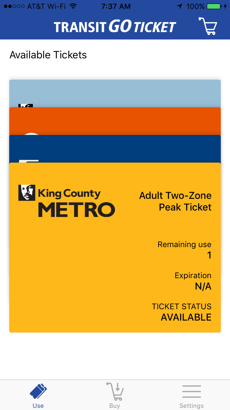 Metro and Sound Transit Debut Mobile Fare Payment Seattle Transit Blog