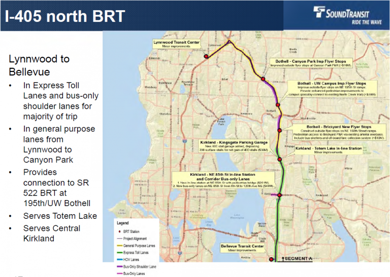 I405 Tolls Fund More Highway Capacity Seattle Transit Blog